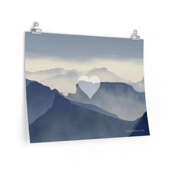 Wintery Mountaintops | Landscape Love