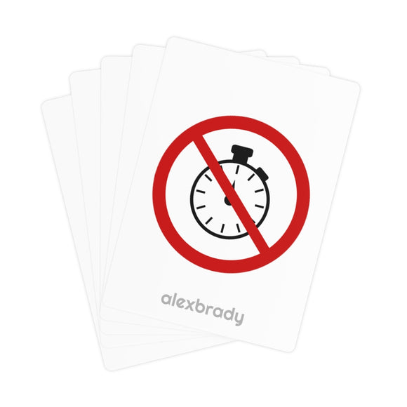 Disproof of Time | Playing Cards