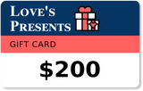 Love's Presents Gift Card